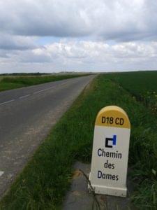 borne "Chemin des Dames"