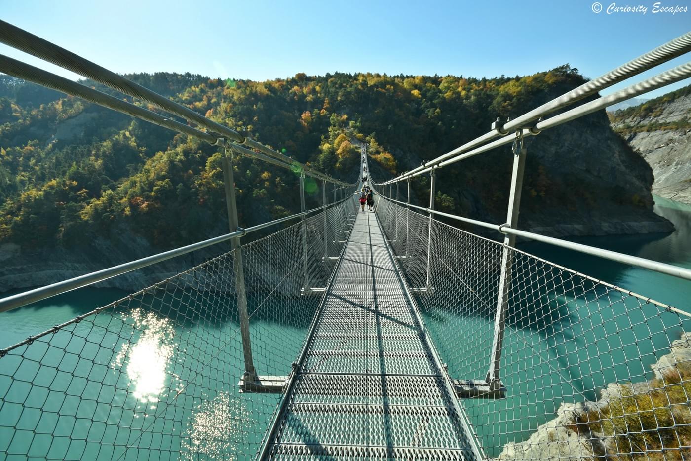 La recommandation d'Estelle Passerelle Lac de Monteynard