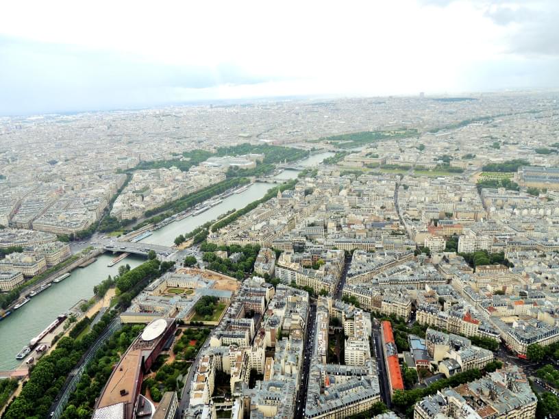 Vue de Paris depuis la Tour Eiffel