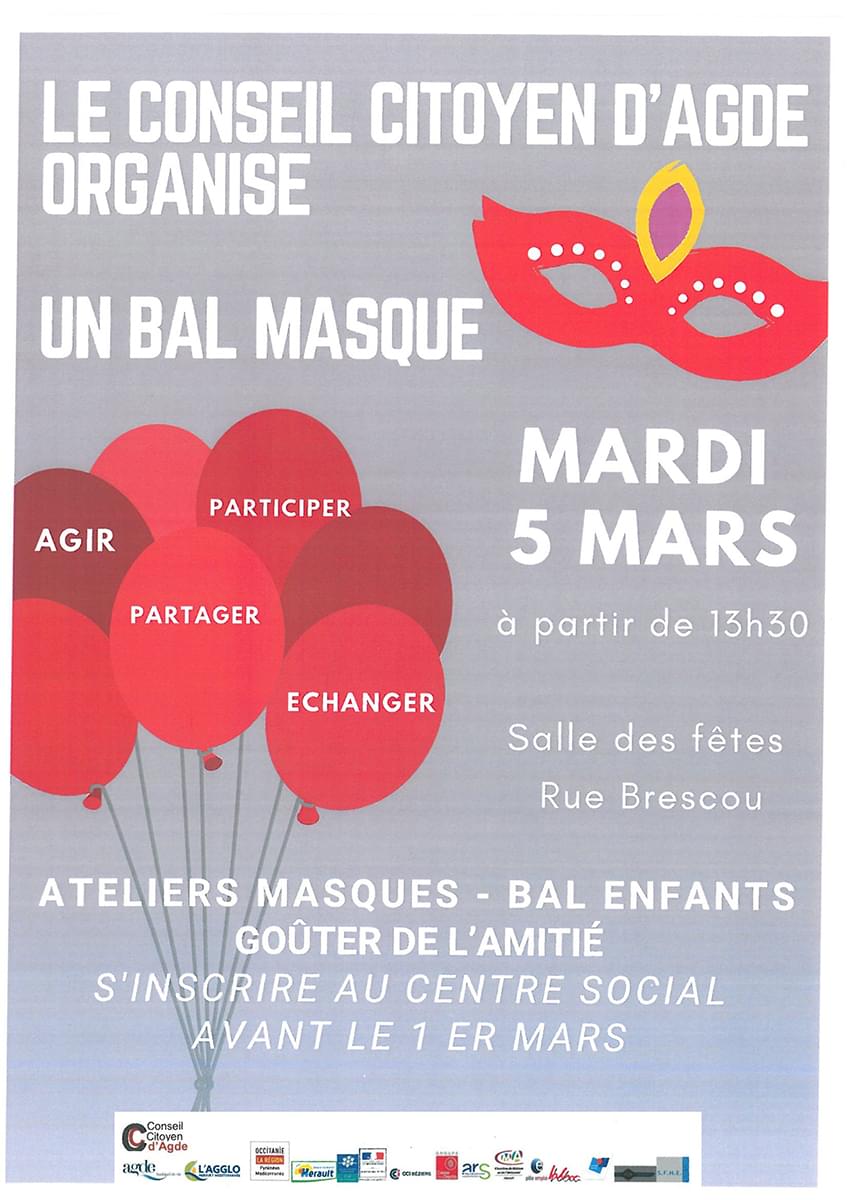La recommandation de Mitchka Bal Masqué Agde