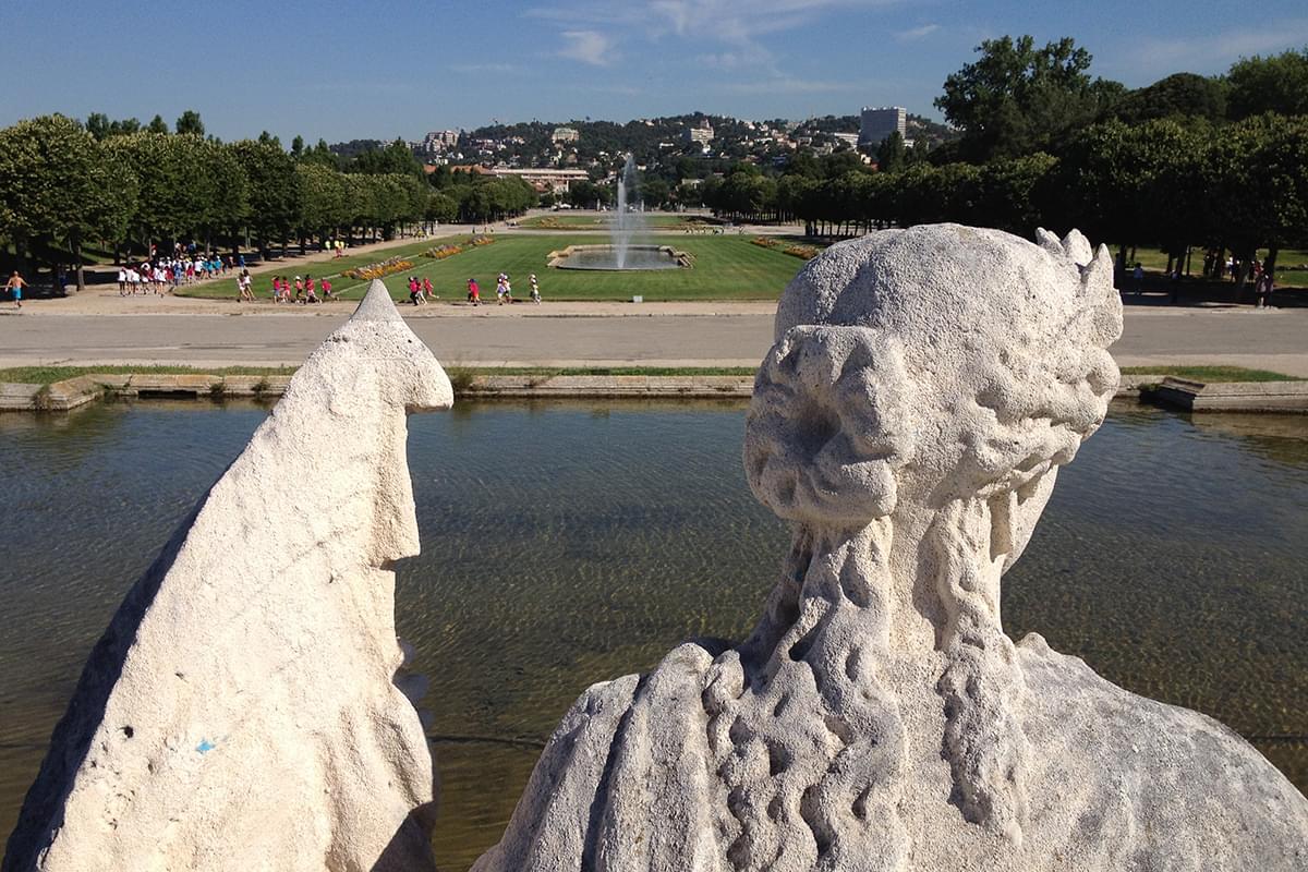 Vue sur le Parc Borely Vue sur le Parc Borely