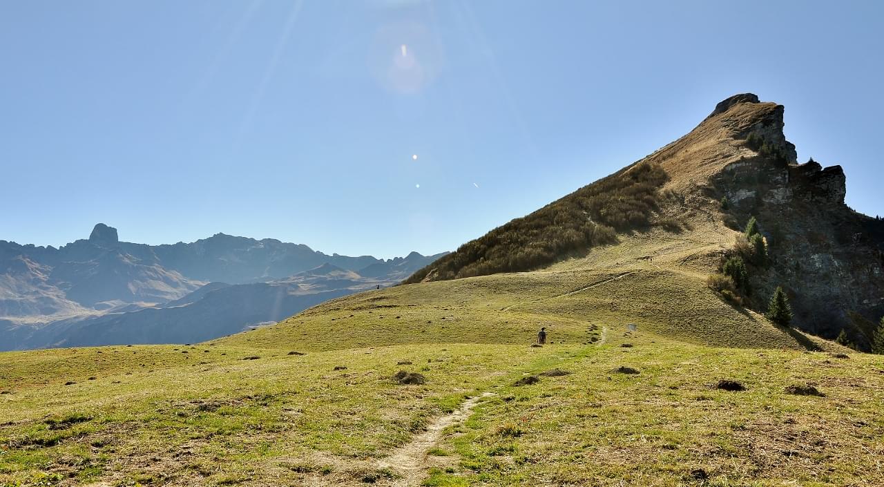 Roche Parstire, dans le Beaufortain
