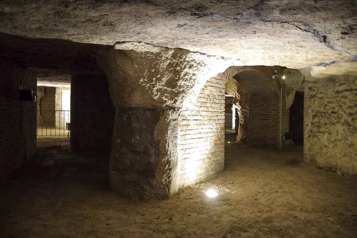 visite des souterrains de Laon
