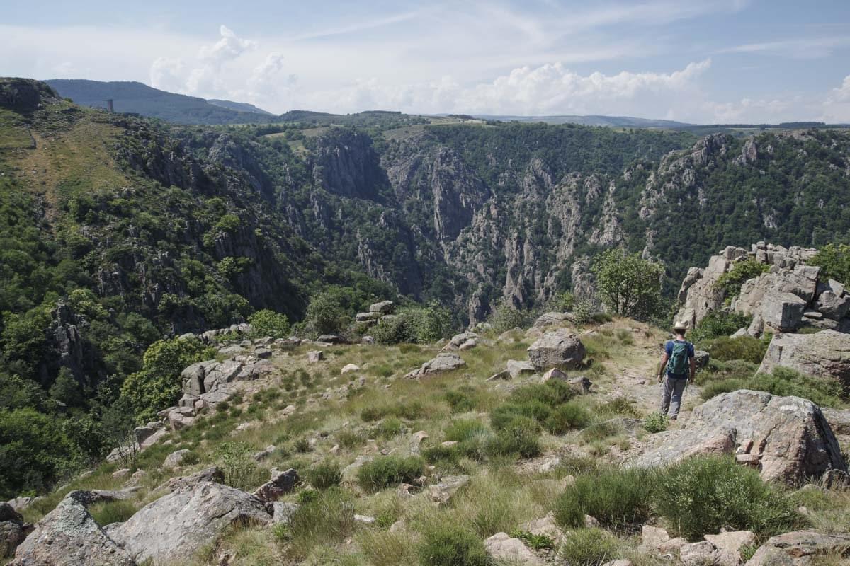 randonnée dans les Gorges du Chassezac