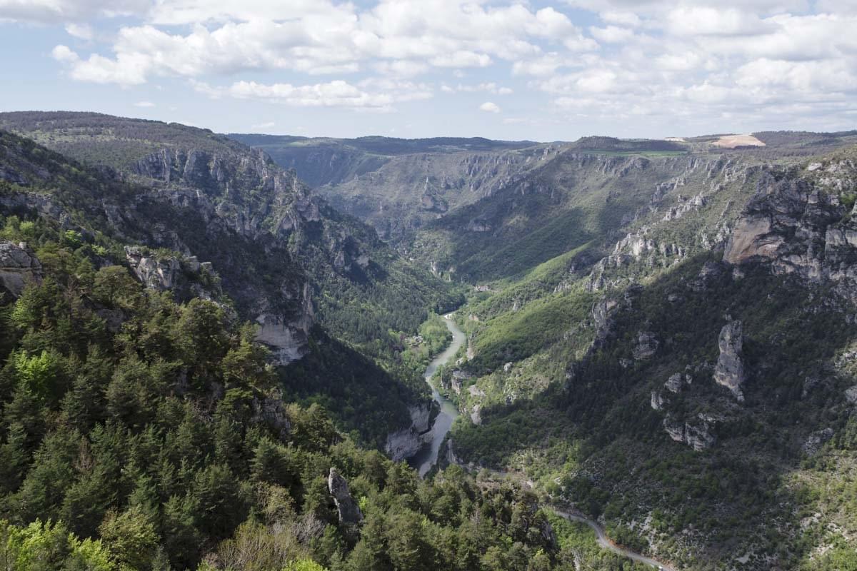 les gorges du Tarn en Lozere